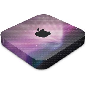 Carbon Fiber Skin Compatible with Apple Mac Mini M2 (2023) - Spaced Out - Premium 3M Vinyl Protective Wrap Decal Cover - Easy to Apply | Crafted in The USA by MightySkins