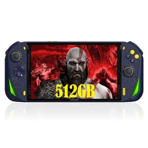 AOKZOE A1 [CPU AMD Ryzen 7 6800U] 8 Inches PC Win 11 OS Mini Handheld Video Game console laptop tablet PC 65Wh,17100 mAh Battery (32GB+2TB)