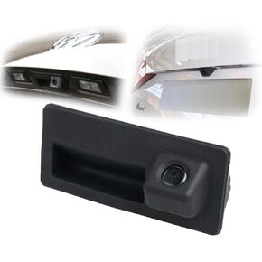 CCD Waterproof Car Trunk Handle Camera Vehicle Reverse Rear View Backup Camera for Audi A4 A5 S7 A6L A4L VW Passat Tiguan Golf Skoda Touran Sharan Magotan Touareg Sagitar