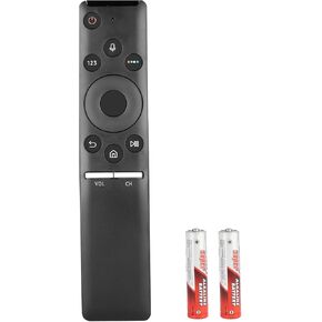 BN59-01298A RMCSPN1AP1 Voice Remote Control Compatible with Samsung Smart TV LED 4K ULTRA HDTV UN49N8000FXZA UN65N8000FXZC UN49NU8000F UN55NU740DF QN49Q65FNFXZA Replacement Controller with Batteries