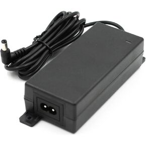 PoE Texas 48v Power Supply - 48 Volt 60 Watt AC to DC Power Supply for Power Over Ethernet, PoE Injector, Adapter, Splitter, Extender, Network Switch - 60w 48vDC PoE Power for 802.3af, 802.3at Devices