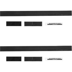 2 Set Warranty Seal Stickers Host Anti Tamper Sticker Host Tamper Security Label Warranty Sticker Compatible with Sony PS4 CUH-1001A, Black