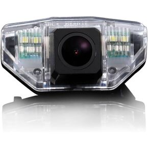 Waterproof Backup Camera Color Car Rear View Camera 170 Degree Viewing Angle License Plate with Night Vision for Honda Jazz CRV Accord Pilot Civic EK