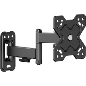 Mount Plus PL-112 Landscape to Portrait Vertical Rotation Full Motion TV Monitor Wall Mount Bracket for Most 13" to 32" Flat Screen TV | Wall Mount for Echo Show 15