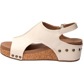 Corkys Footwear Women's Volta II Wedge Sandal