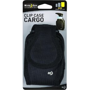 Nite Ize Universal Clip Case حامل الهاتف الخليوي مع مشابك حزام الحافظة، واسعة، أسود in Kuwait