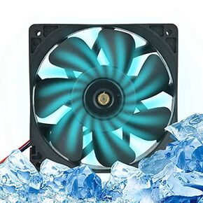 Pomya Cooling Fan, DC 12V 5.0A 7500RPM Cooling Fan Replacement 4 Pin Connector for Antminer S7 S9
