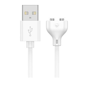 Magnetic USB DC Charger Cable for Toys, Vibes, Facial Cleanser, Electric Toothbrush, Flashlight, Replacement Charging Cord, Single Polarity(S-S) 31.4Inch Long-Charger Cable(6mm/0.24'')