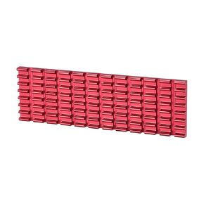 DMiotech 1 Pack 70x22x3mm Aluminum Radiator for 2280 Hard Drive Heat Sink Red for M.2 Solid State Drive