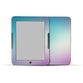 Carbon Fiber Tablet Skin Compatible with Barnes & Noble Nook GlowLight 4e (2022) - Antique Marble - Premium 3M Vinyl Protective Wrap Decal Cover - Easy to Apply | Crafted in The USA by MightySkins
