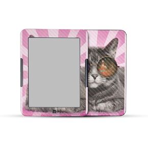 Carbon Fiber Tablet Skin Compatible with Barnes & Noble Nook GlowLight 4e (2022) - Black Modern Camo - Premium 3M Vinyl Protective Wrap Decal Cover - Easy to Apply | Crafted in The USA by MightySkins