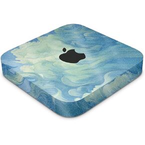 Glossy Glitter Skin Compatible with Apple Mac Mini M2 (2023) - Visionary - Premium 3M Vinyl Protective Wrap Decal Cover - Easy to Apply | Crafted in The USA by MightySkins