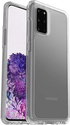 حافظة OtterBox Symmetry Series لهاتف Samsung Galaxy S20 Plus & S20 Plus 5G (فقط - غير متوافقة مع طرز S20 الأخرى) تغليف غير بالتجزئة - أسود in Kuwait