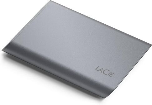 محرك الأقراص المحمول LaCie Mobile Drive SECURE 1 تيرابايت SSD محمول - رمادي فلكي، USB-C 3.2، لأجهزة الكمبيوتر الشخصية وأجهزة Mac، مواد معاد تدويرها، مع خطة Adobe All Apps وخدمات الإنقاذ (STKH1000800) in Saudi Arabia