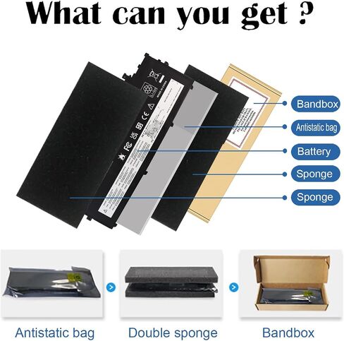 01AV430 SB10K97587 Laptop Battery Replacement for Lenovo ThinkPad X1 Carbon 5th Gen 2017 6th Gen 2018 Series 01AV431 SB10K97588 01AV494 SB10K97586 01AV429 SB10K97586 11.52V 57WH 4950mAh in Saudi Arabia