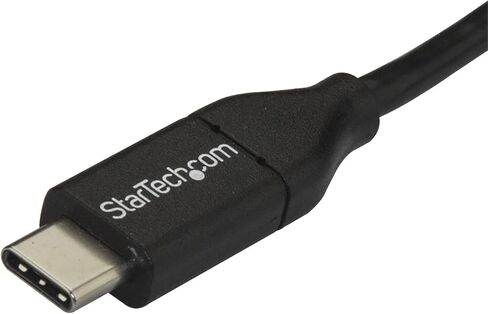 StarTech.com USB C to Micro USB Cable - 0.5m - M/M - Thunderbolt 3 Compatible - Micro USB Cord -USB Type C to Micro USB Cable (USB2CUB50CM) in Saudi Arabia