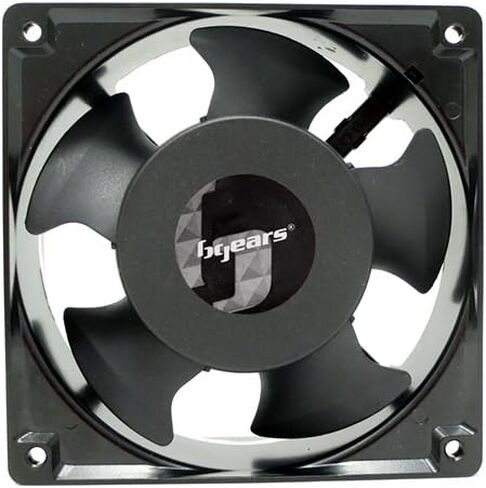 Bgears b-Blaster-AC 120x38mm AC 100-125V High Speed Extreme Airflow Cast Aluminum 2 Ball Bearing Fan in Saudi Arabia