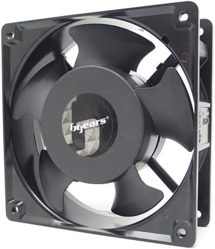 Bgears b-Blaster-AC 120x38mm AC 100-125V High Speed Extreme Airflow Cast Aluminum 2 Ball Bearing Fan in Saudi Arabia