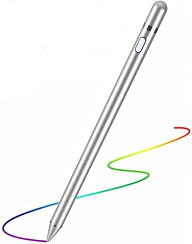 Active Stylus Pencil Compatible for Apple,Stylus Pens for Touch Screens, Capacitive Pencil for Kid Student Drawing, Writing,High Sensitivity,for Touch Screen Devices Tablet,Smartphone (Black) in Saudi Arabia