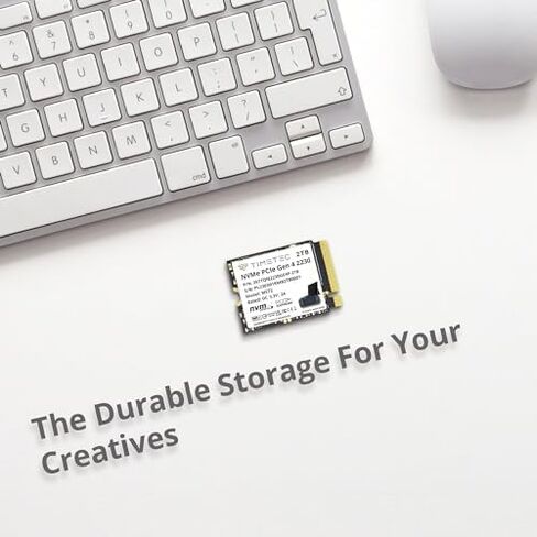 Timetec 2TB M.2 2230 SSD NVMe PCIe Gen4x4 قراءة تصل إلى 7000 ميجابايت/ثانية متوافقة مع Steam Deck وASUS ROG Ally وMicrosoft Surface pro 9/ pro 8/pro 7+/pro X/laptop3/laptop4/laptop go/book3، أجهزة كمبيوتر صغيرة in Saudi Arabia