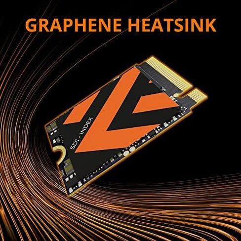 Timetec 2TB M.2 2230 SSD NVMe PCIe Gen4x4 قراءة تصل إلى 7000 ميجابايت/ثانية متوافقة مع Steam Deck وASUS ROG Ally وMicrosoft Surface pro 9/ pro 8/pro 7+/pro X/laptop3/laptop4/laptop go/book3، أجهزة كمبيوتر صغيرة in Saudi Arabia