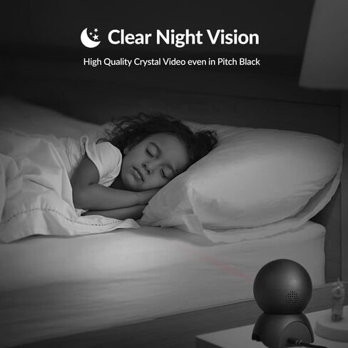 FOSCAM 3K Pan Tilt Security Camera for Baby Monitor, Dog Camera w/Motion Detection, 2-Way Audio Siren, Night Vision, Cloud &SD Card Storage, Works with Alexa & Google Home in Kuwait