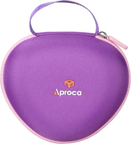 Aproca Purple Hard Storage Case, for AILIHEN I35 Kids Headphones On-Ear Headphones in Saudi Arabia