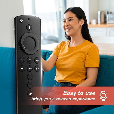 Replacement Voice Remote Control L5B83H Fit for Fire AMZ 2nd Gen Smart TVs Cube and TV Stick, 1st Gen Smart TVs Cube, Smart TVs Stick 4K, Smart TVs Stick Lite, 3rd Gen Smart TVs in Saudi Arabia