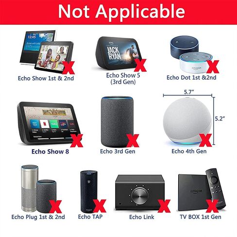 استبدال سلك الطاقة بقدرة 15 وات لشاحن محول الطاقة Echo Pop وAlexa Echo Show 5 (الجيل الثاني الأول) in Kuwait