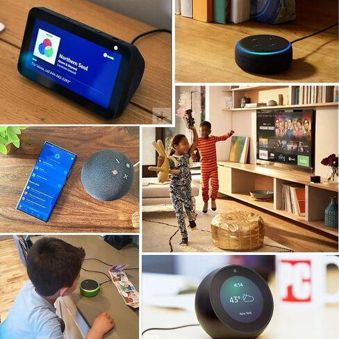 استبدال سلك الطاقة بقدرة 15 وات لشاحن محول الطاقة Echo Pop وAlexa Echo Show 5 (الجيل الثاني الأول) in Kuwait