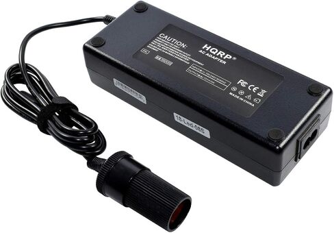 HQRP AC Adapter 110V to 12V 5Amp Converter Compatible with Winegard GM-1518 Carryout Automatic Portable Satellite TV Antenna, P-75 P-20 Koolatron Kool Kaddy 36 Quart Cooler Refrigerator Mini-Fridge in Saudi Arabia
