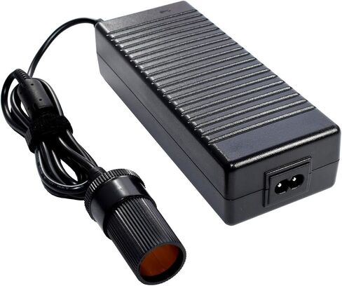 HQRP AC Adapter 110V to 12V 5Amp Converter Compatible with Winegard GM-1518 Carryout Automatic Portable Satellite TV Antenna, P-75 P-20 Koolatron Kool Kaddy 36 Quart Cooler Refrigerator Mini-Fridge in Saudi Arabia
