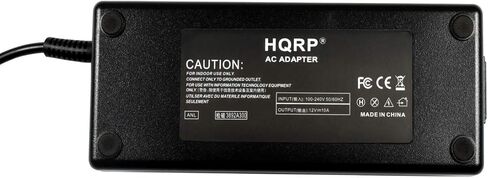 HQRP AC Adapter 110V to 12V 5Amp Converter Compatible with Winegard GM-1518 Carryout Automatic Portable Satellite TV Antenna, P-75 P-20 Koolatron Kool Kaddy 36 Quart Cooler Refrigerator Mini-Fridge in Saudi Arabia