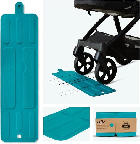 Baby Stroller Rocker-Put Your Newborn, Baby or Infant to Sleep in no Time. Baby Nap Helper Rocking Mat. Rocks Any Stroller Anywhere, Anytime. Indoor & Outdoor Use (Bouncy Burgundy) in Saudi Arabia