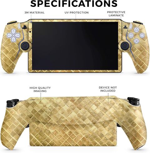 Carbon Fiber Gaming Skin Compatible with PS5 Portal Remote Player - Cannabis Culture - Premium 3M Vinyl Protective Wrap Decal Cover - Easy to Apply | Crafted in The USA by MightySkins in Saudi Arabia