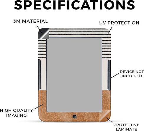 Carbon Fiber Tablet Skin Compatible with Barnes & Noble Nook GlowLight 4 (2021) - Anime Fan - Premium 3M Vinyl Protective Wrap Decal Cover - Easy to Apply | Crafted in The USA by MightySkins in Saudi Arabia