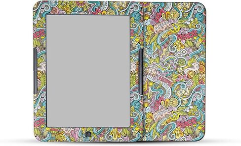 Carbon Fiber Tablet Skin Compatible with Barnes & Noble Nook GlowLight 4 (2021) - Anime Fan - Premium 3M Vinyl Protective Wrap Decal Cover - Easy to Apply | Crafted in The USA by MightySkins in Saudi Arabia