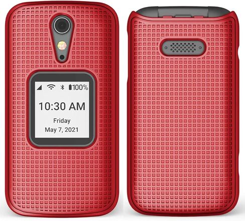 Case with Clip for Jitterbug Flip2, Nakedcellphone [Outdoor Camouflage] Tree Leaf Real Woods Camo Cover with Belt Hip Holster Holder for Jitterbug Flip 2 Phone (aka Lively Flip) (4053SJ7) in Saudi Arabia