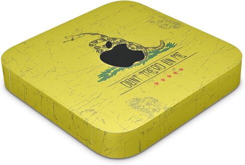 Carbon Fiber Skin Compatible with Apple Mac Mini M2 (2023) - American Camo - Premium 3M Vinyl Protective Wrap Decal Cover - Easy to Apply | Crafted in The USA by MightySkins in Saudi Arabia