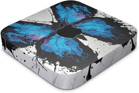 Carbon Fiber Skin Compatible with Apple Mac Mini M2 (2023) - American Camo - Premium 3M Vinyl Protective Wrap Decal Cover - Easy to Apply | Crafted in The USA by MightySkins in Saudi Arabia