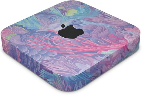 غلاف لامع لامع متوافق مع Apple Mac Mini M2 (2023) - Gravity - غطاء لاصق واقٍ من الفينيل 3M ممتاز - سهل الاستخدام | صُنع في الولايات المتحدة الأمريكية بواسطة MightySkins in Kuwait