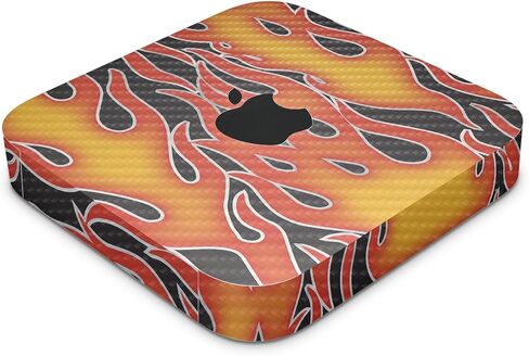 غلاف من ألياف الكربون متوافق مع Apple Mac Mini M2 Pro (2023) - Tundra - غطاء لاصق واقٍ من الفينيل 3M ممتاز - سهل الاستخدام | صُنع في الولايات المتحدة الأمريكية بواسطة MightySkins in Kuwait