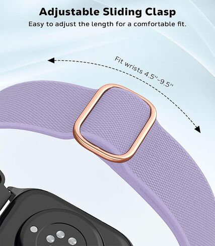 3 عبوات من الأربطة المصنوعة من النايلون القابلة للتمدد متوافقة مع Amazfit Active/GTS 4/4 Mini/GTS 3/GTS/GTS 2/2 Mini/2e/Bip 3/3 Pro/Bip/Bip Lite/Bip S/U/U Pro/GTR 42 مم /GTR Mini، حزام من القماش المرن مقاس 20 مم in Kuwait