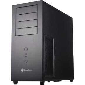 SilverStone Technology ATX Computer Case with Aluminum Front Panel SST-TJ04B-E-USA