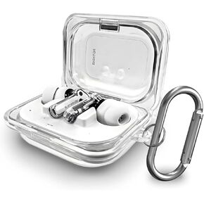 Protective Case for NOTHING EAR(a),Clear Soft TPU Protective Cover Compatible with Nothing Ear(a),Lightweight Transparent Cover,Scratch-Resistant Shell for Nothing Ear(a) with Keychain