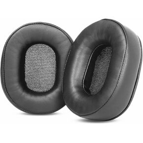 Upgraded Protein Leather Ear Pads Cups Cushions Replacement Compatible with Sennheiser HD 4.40 HD 4.50 HD 4.40BT HD 4.50 BT HD 4.50 SE Headphones (Black Protein Leather)
