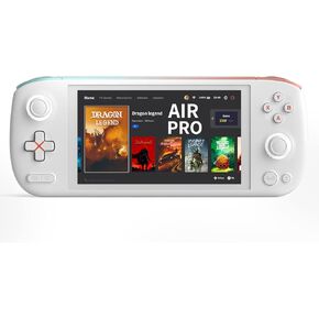 AYANEO Air PRO (AMD R5-5560U) - وحدة تحكم ألعاب كمبيوتر محمولة باليد 5.5 بوصة OLED Win 11 كمبيوتر محمول بشاشة تعمل باللمس وحدة تحكم ألعاب فيديو، وحدة معالجة مركزية AMD Ryzen 5 5560U كمبيوتر لوحي، ذاكرة وصول عشوائي 16 جيجابايت، تخزين 512 جيجابايت (أسود قطب in Kuwait