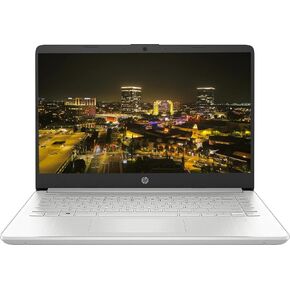 HP 2023 14'' HD IPS Laptop, Intel 11th Gen i3 Processor Up to 4.10GHz, 8GB RAM, 128GB SSD, Super-Fast WiFi, Windows 11, Arctic Silver Color(Renewed)