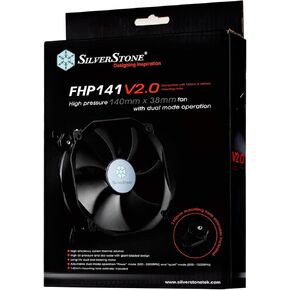 SilverStone Technology FHP141,140mm x 38mm Fan for CPU Cooler and Computer Cases Cooling FHP-141-x