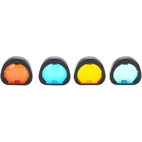 Camera Lens Color Filter, 4 Colors Filter Set Camera Lens Accessory for Fujifilm Instax Mini 90